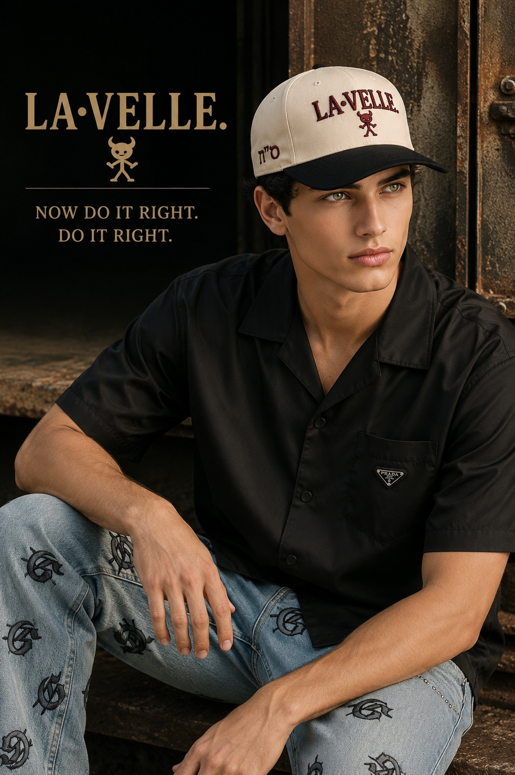 LA•VELLE Signature Snapback