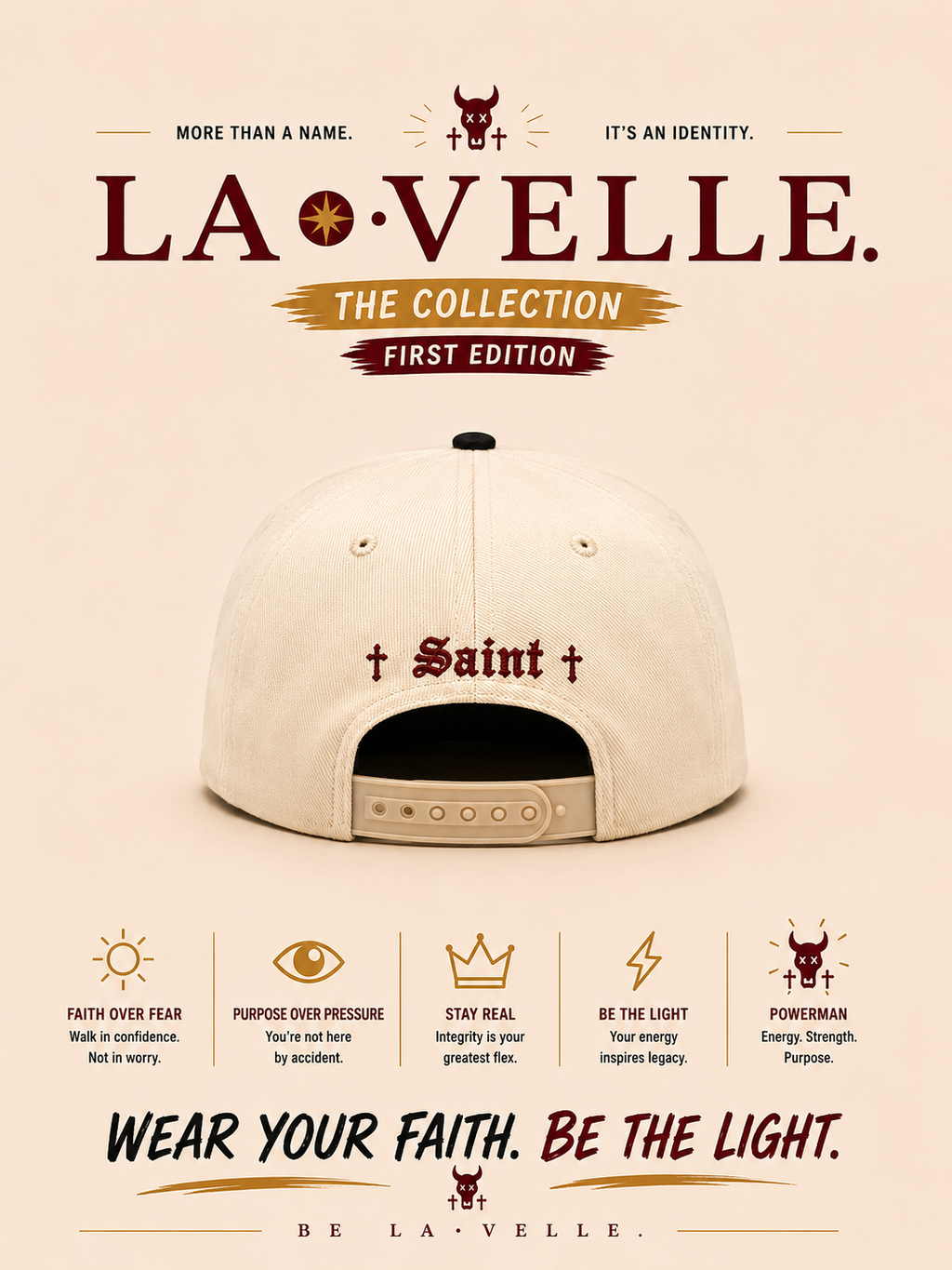 LA•VELLE Signature Snapback